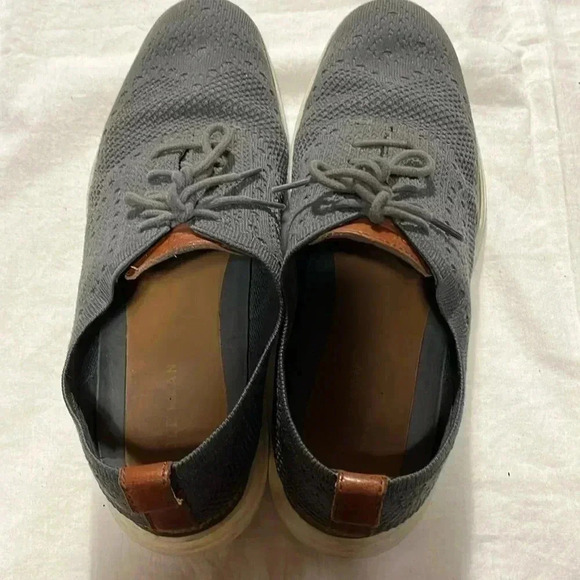CLEARANCE [9] Cole Haan  Men's ØriginalGrand Knit Wingtip Oxfords - Picture 1 of 8